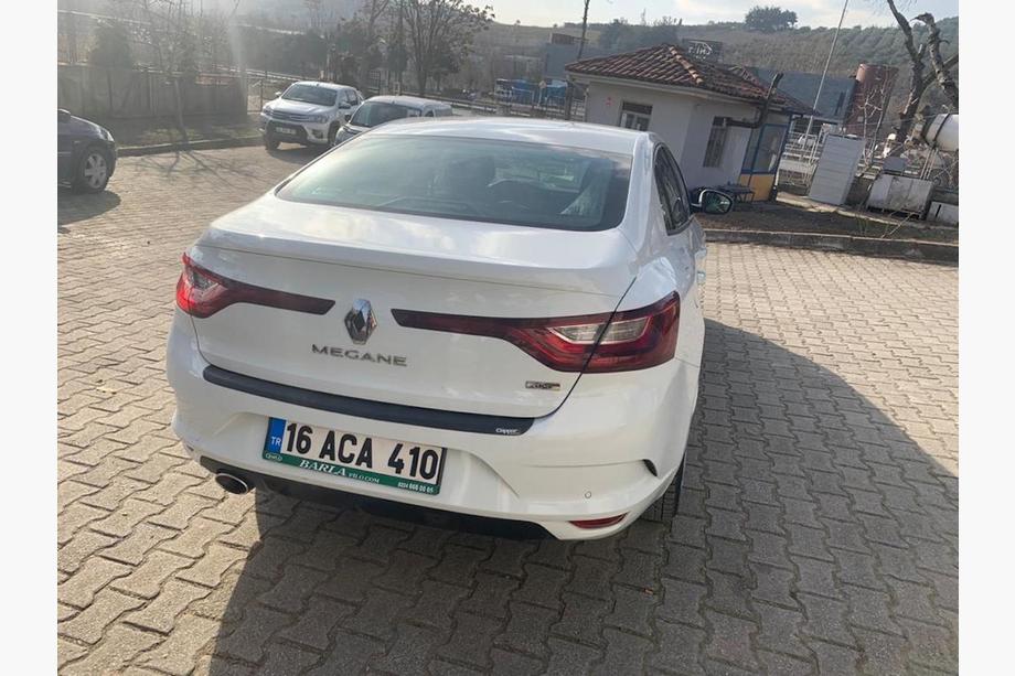 Renault Megane IV 2016-2025 Heckstoßstangenabdeckung EuroCap (Sedan, ABS) Foto 3