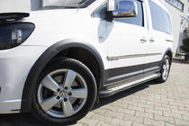 Volkswagen Caddy 2015-2020 Satz Zierleisten und Kotflügelverbreiterungen Foto 13
