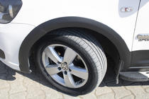 Volkswagen Caddy 2015-2020 Satz Zierleisten und Kotflügelverbreiterungen Foto 17