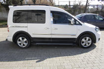Volkswagen Caddy 2015-2020 Satz Zierleisten und Kotflügelverbreiterungen Foto 20