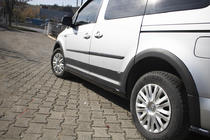 Volkswagen Caddy 2015-2020 Satz Zierleisten und Kotflügelverbreiterungen Foto 37