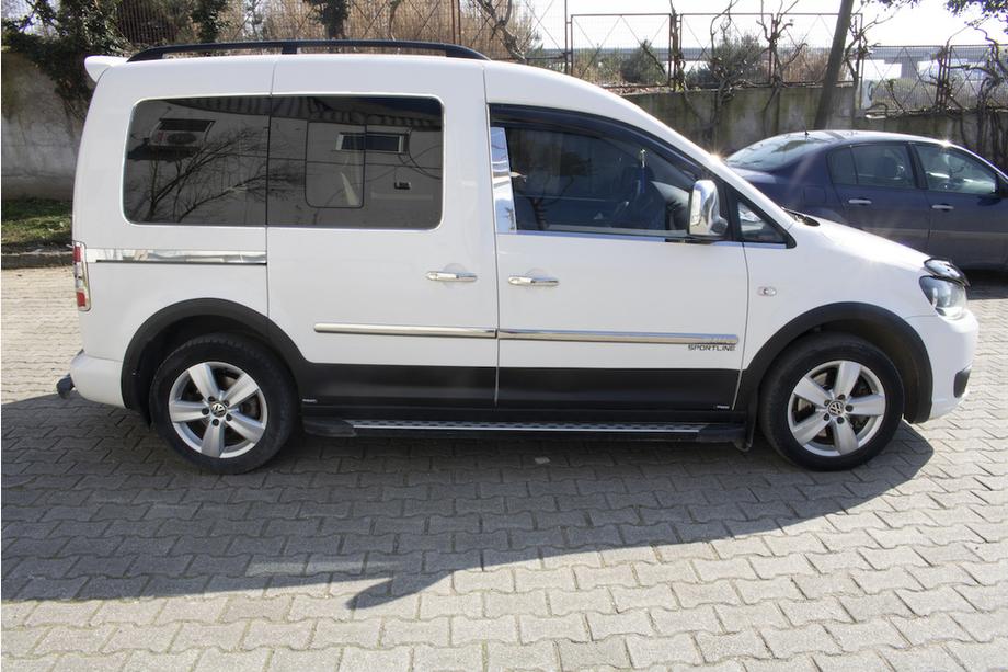 Volkswagen Caddy 2015-2020 Satz Zierleisten und Kotflügelverbreiterungen 1 Tür, kurzer Radstand Foto 20