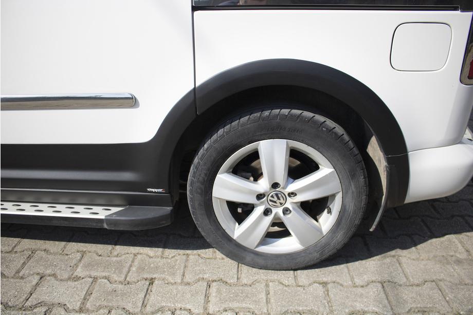 Volkswagen Caddy 2015-2020 Satz Zierleisten und Kotflügelverbreiterungen 1 Tür, kurzer Radstand Foto 28