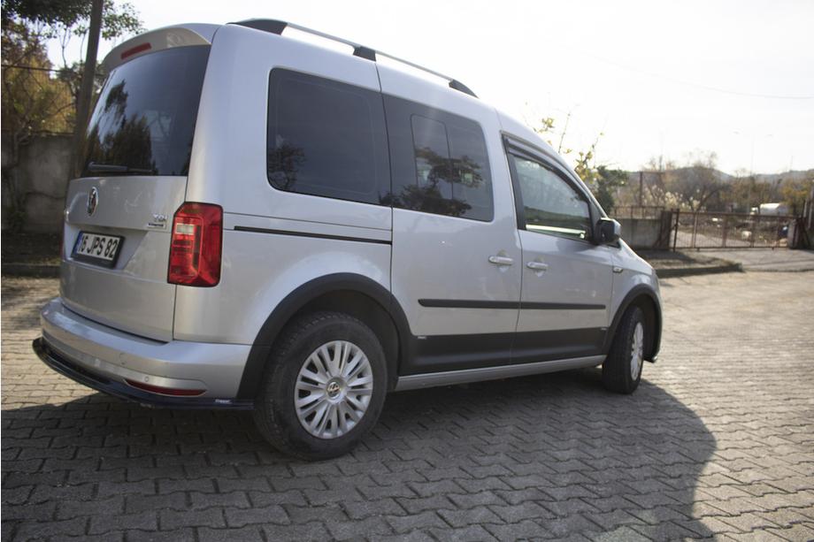Volkswagen Caddy 2015-2020 Satz Zierleisten und Kotflügelverbreiterungen 1 Tür, kurzer Radstand Foto 48