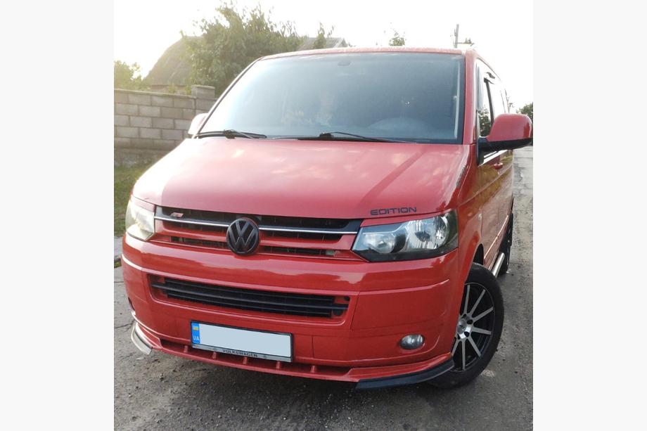 Volkswagen T5 2010-2015 Frontlippe (ABS) Image