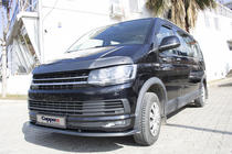 Volkswagen T6 2015-2024 Motorhaubenschutz Carbon-Look (EuroCap) Foto 9