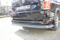 Volkswagen T6 2015-2024 Hecklippe Aufsatz in Carbon-Optik (ABS) Foto 7