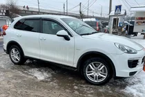 Porsche Cayenne 2010-2017 Windabweiser mit Chromleiste (4 Stk, HIC) Foto 3