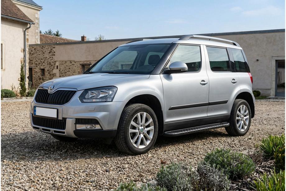 Skoda Yeti 2009-2017 Seitenschweller Tayga Black (2 Stk., Aluminium) Image