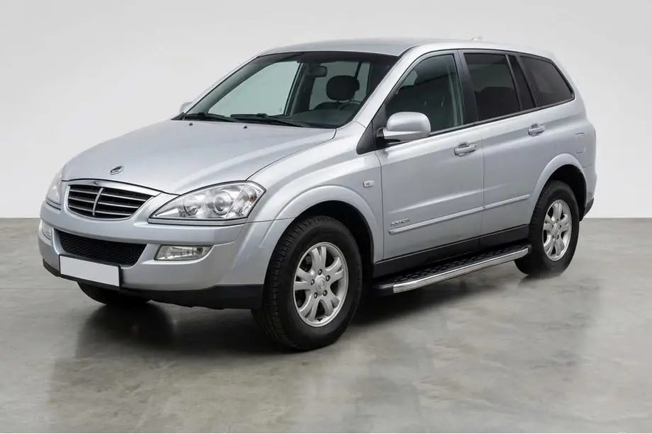 SsangYong Kyron 2005-2014 Trittbretter BlackLine (2 Stk., Aluminium) Image