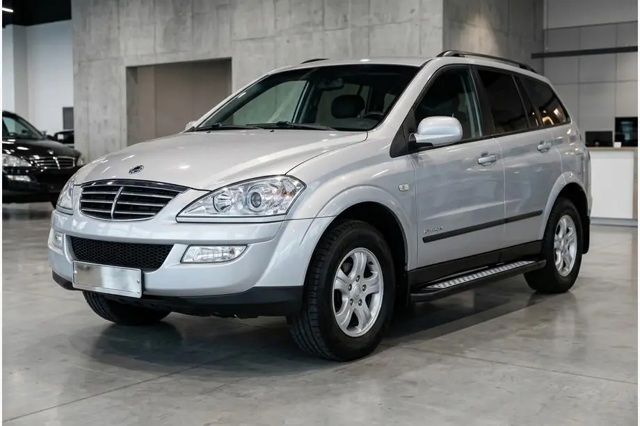 SsangYong Kyron 2005-2014 Seitenschweller New Vision Black (2 Stk., Alu) Image