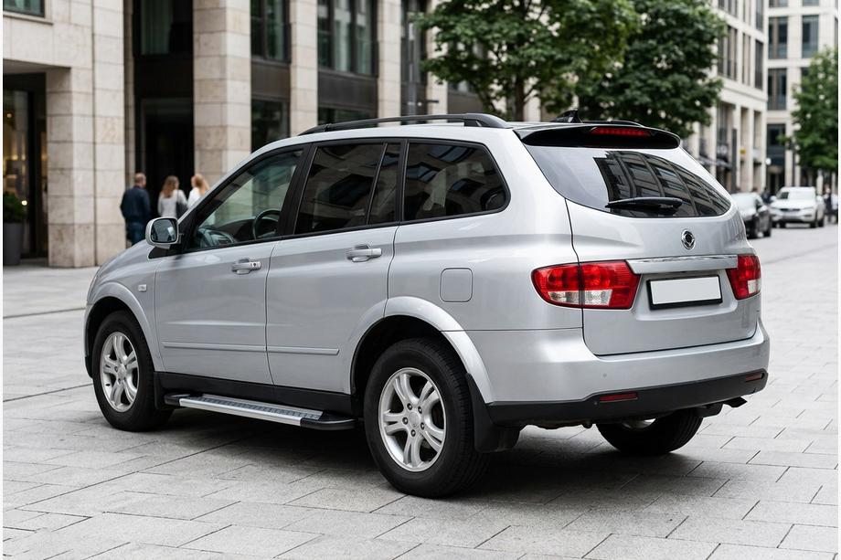 SsangYong Kyron 2005-2014 Trittbretter New Vision Grey (2 Stk., Alu) Image