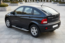 SsangYong Action 2005-2018 Seitenschweller Tayga V2 (2 Stk., Aluminium) Foto 1