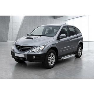 Seitenschweller New Vision Grey (2 Stk., Aluminium) SsangYong Action 2005-2018 Foto 1