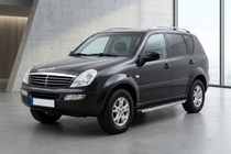 SsangYong Rexton I 2001-2017 Seitenschweller BlackLine (2 Stk., Aluminium) 2012-2017 Foto 1