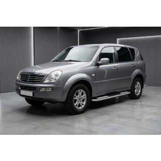 Seitenschweller Tayga V2 (2 Stk., Aluminium) SsangYong Rexton I 2001-2017 Foto 1