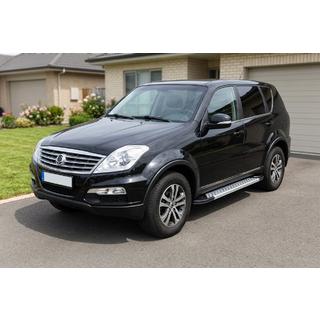 Seitenschweller Vision New Grey (2 Stk., Aluminium) SsangYong Rexton I 2001-2017 Foto 1