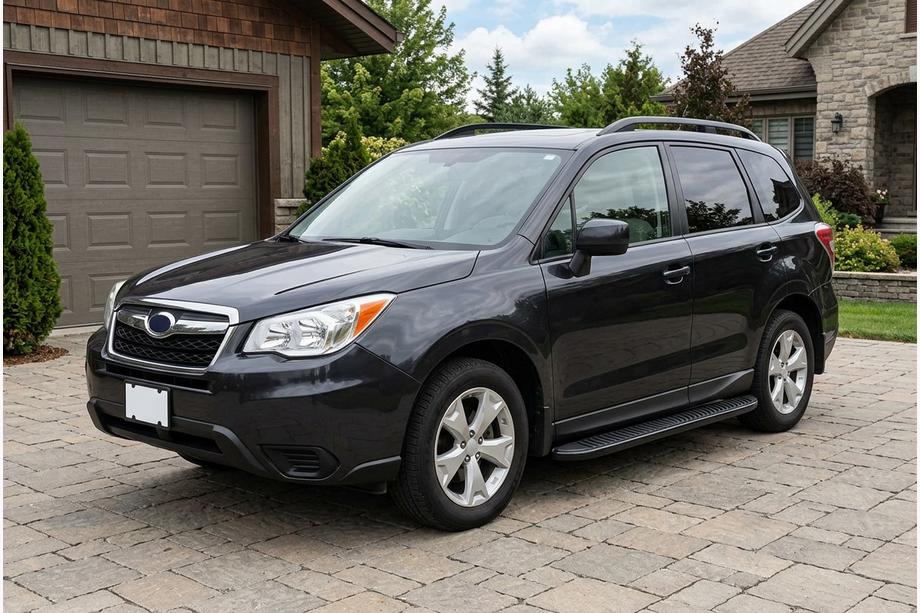 Subaru Forester 2013-2018 Seitenschweller Tayga Black (2 Stk., Aluminium) Image