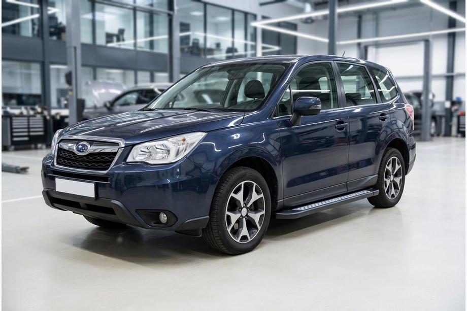 Subaru Forester 2013-2018 Seitenschweller New Vision Black (2 Stk., Aluminium) Image