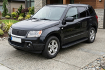 Suzuki Grand Vitara 2005-2017 Seitenschweller Tayga Black (2 Stk., Aluminium) Foto 1