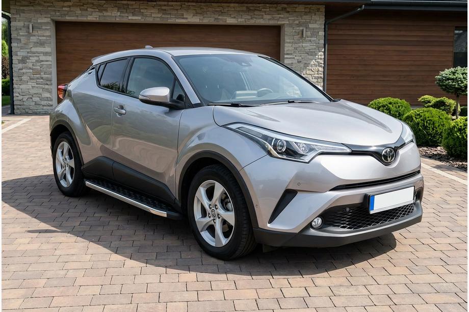 Toyota C-HR 2016-2023 Trittbretter BlackLine (2 Stk., Aluminium) Image
