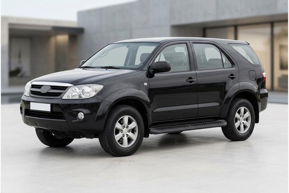 Toyota Fortuner 2006-2015 Seitenschweller Tayga Black (2 Stk., Alu) Image