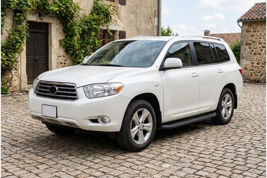 Toyota Highlander 2008-2013 Seitenschweller Tayga Black (2 Stk., Aluminium) Image
