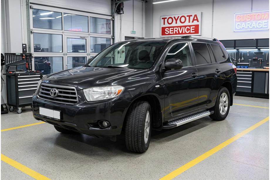 Toyota Highlander 2008-2013 Seitenschweller New Vision Grey (2 Stk., Aluminium) Foto 1