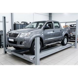 Seitenschweller BlackLine (2 Stk., Aluminium) Toyota Hilux 2006-2015 Foto 1