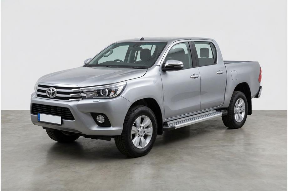 Toyota Hilux 2015- Seitenschweller New Vision Grey (2 Stk., Aluminium) Image