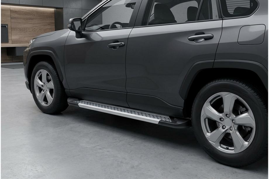 Toyota Rav 4 2019–2025 Seitenschweller New Vision Grey (2 Stk., Aluminium) Image