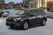 Toyota Rav 4 2019–2025 Seitenschweller RedLine Black (2 Stk., Aluminium) Foto 1