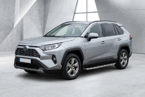 Toyota Rav 4 2019–2025 Seitenschweller BlackLine (2 Stk., Aluminium) Foto 1