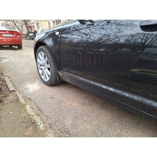 Premium Schmutzfänger (Limousine) (4 Stk.) Audi A6 C6 2004-2011 Foto 2