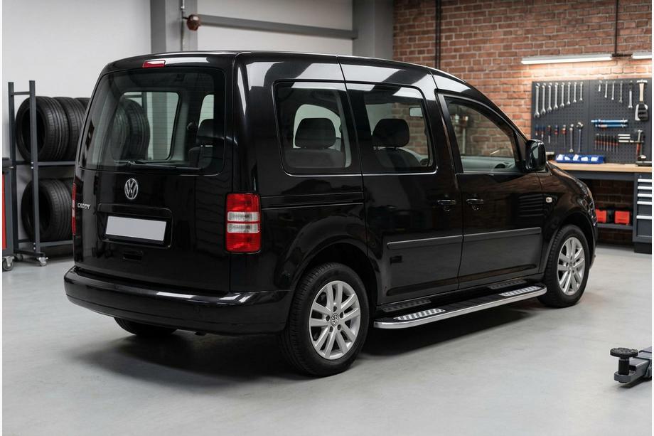 Volkswagen Caddy 2004-2010 Seitenschweller Tayga V2 (2 Stk., Aluminium) Image