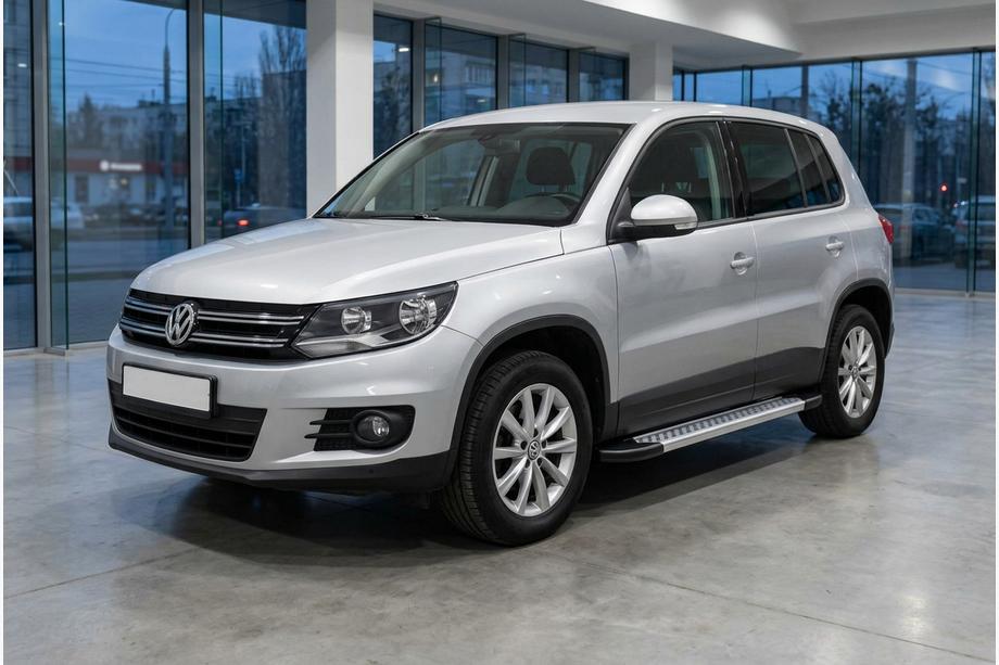 Volkswagen Tiguan 2007-2016 Seitenschweller New Vision Grey (2 Stk., Aluminium) Image