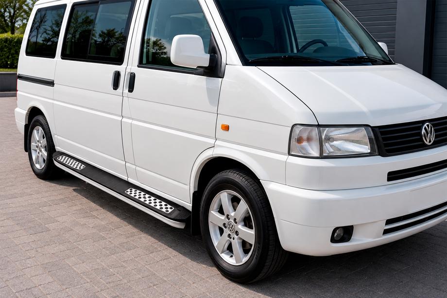 Volkswagen T4 Transporter 1990-2003 Seitenschweller Tayga V2 (2 Stk., Aluminium) Image