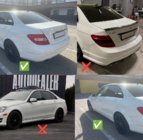 Mercedes C-class W204 2007-2015 Original Schmutzfänger Premium 2011-2014 (4 Stk) Foto 3
