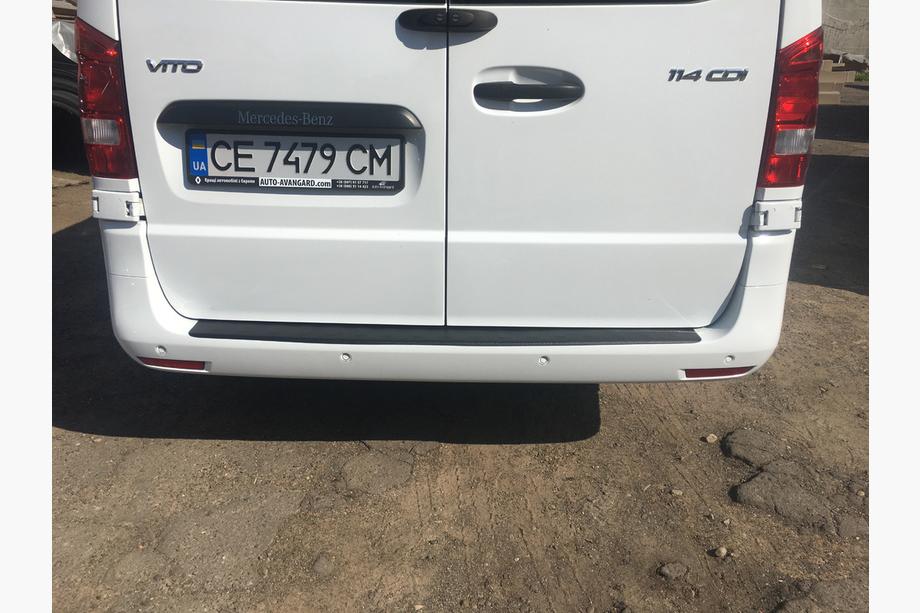 Mercedes Vito/V-class W447 2014- Heckstoßstangenabdeckung DDU (ABS) Foto 5