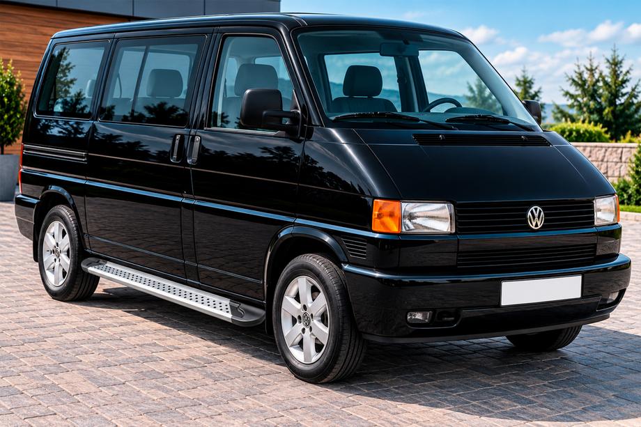 Volkswagen T4 Caravelle/Multivan 1990–2003 Seitenschweller New Vision Grey (2 Stk., Aluminium) Image