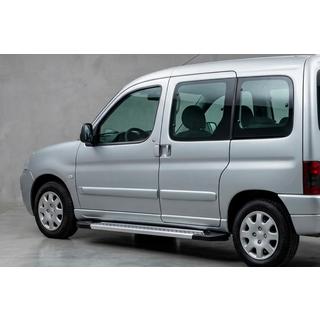 Seitenschweller New Vision Grey (2 Stk., Aluminium) Peugeot Partner 1996-2008 Foto 1