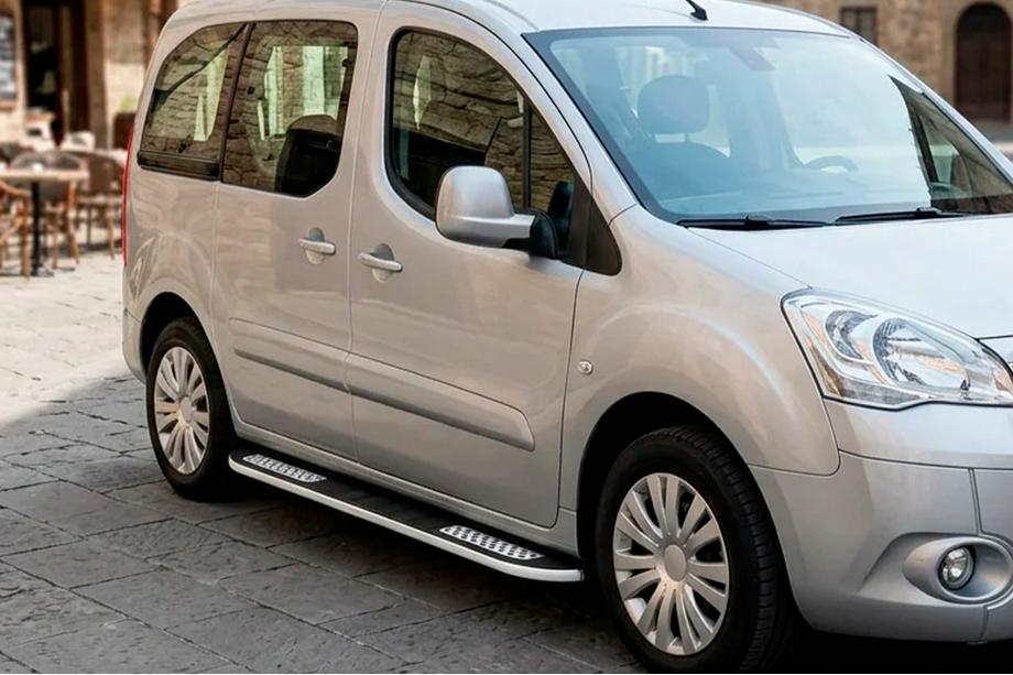 Peugeot Partner Tepee 2008-2018 Seitenschweller Tayga V2 (2 Stk., Aluminium) Image