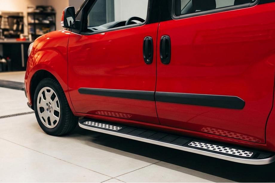 Opel Combo 2012-2018 Seitenschweller Tayga V2 (2 Stk., Aluminium) Image