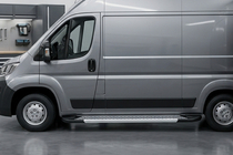 Peugeot Boxer 2006-2025 Seitenschweller New Vision Grey (2 Stk., Aluminium) Foto 1