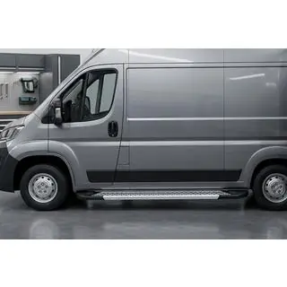 Seitenschweller New Vision Grey (2 Stk., Aluminium) Citroen Jumper 2007-2025 Foto 1