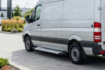 Volkswagen Crafter 2006-2016 Seitenschweller New Vision Grey (2 Stk., Aluminium) Lang/ExtraLang Foto 1