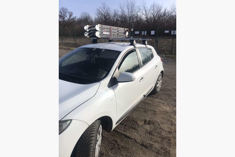 Renault Megane III 2009-2016 Dachträger für glattes Dach (2 Stk, Asaf V4) Foto 3