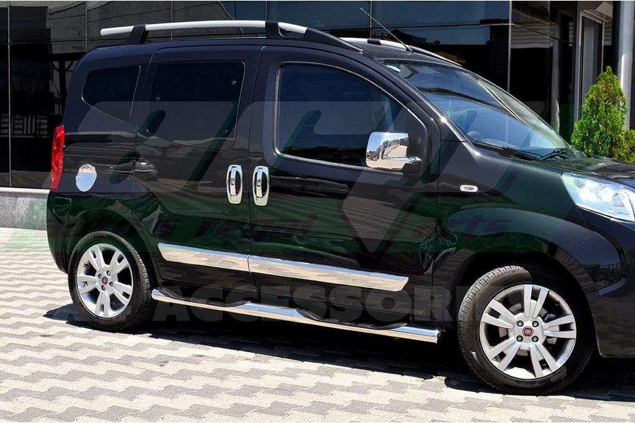 Fiat Fiorino/Qubo 2008-2024 Türleisten Edelstahl (4 Stk) Foto 7