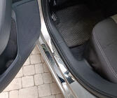 Skoda Octavia III A7 2013-2019 Einstiegsleisten Carmos V1 (8 Stk., Edelstahl) Foto 9