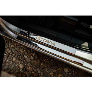 Einstiegsleisten Carmos V1 (8 Stk., Edelstahl) Skoda Octavia III A7 2013-2019 Foto 1
